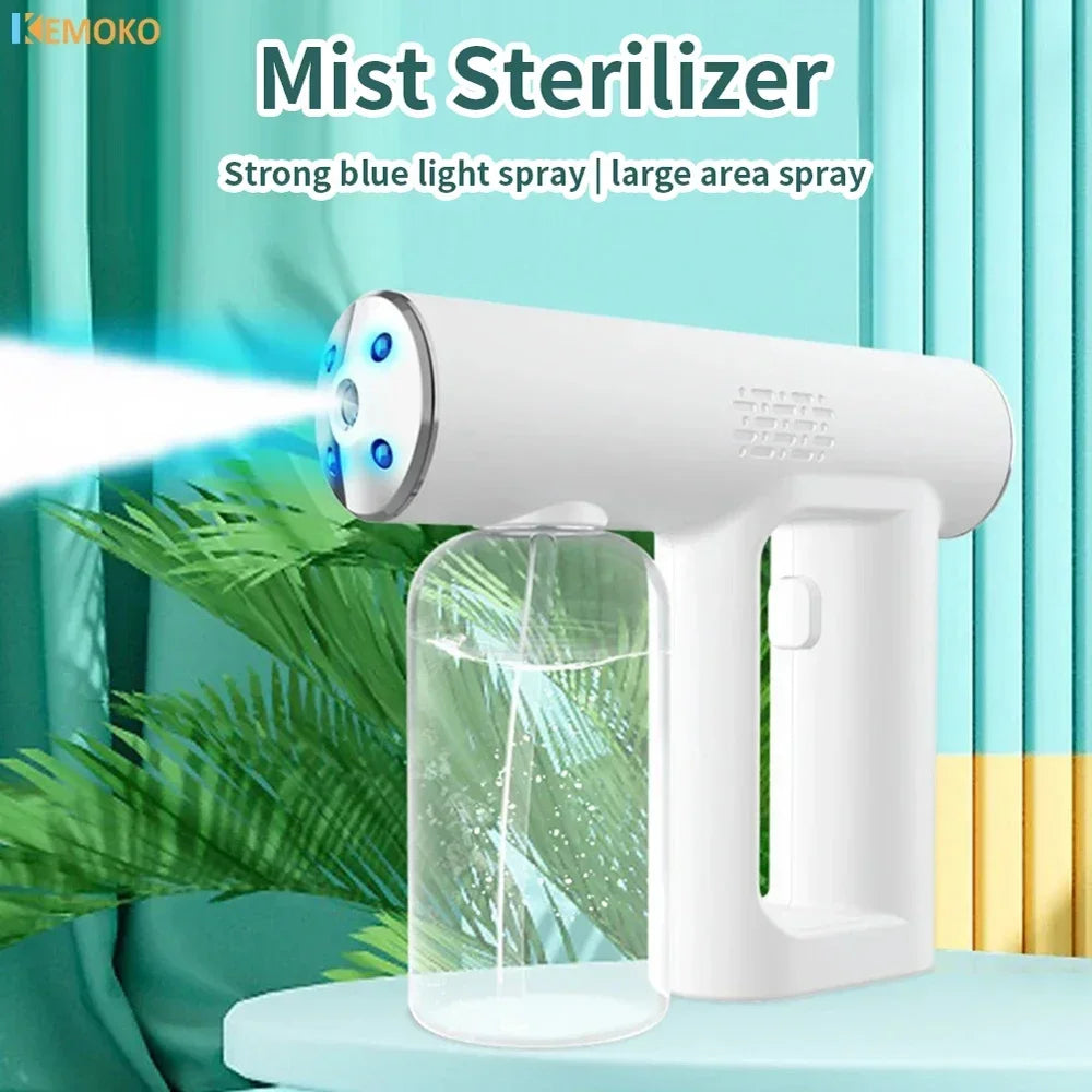 Nano Steam Gun Wireless Hair Care Nano Hydration Sprayer Portable USB Electric Spray Disinfection Gun For Garden Atomizer Tools